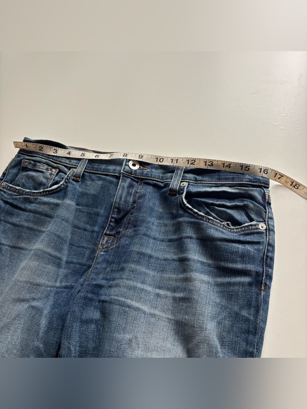 Baldwin The Ten Skinny Jeans Japanese denim 30 pike place medium wash - Picture 14 of 16